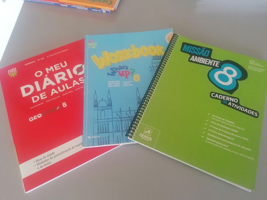 Livros de fichas 8ano