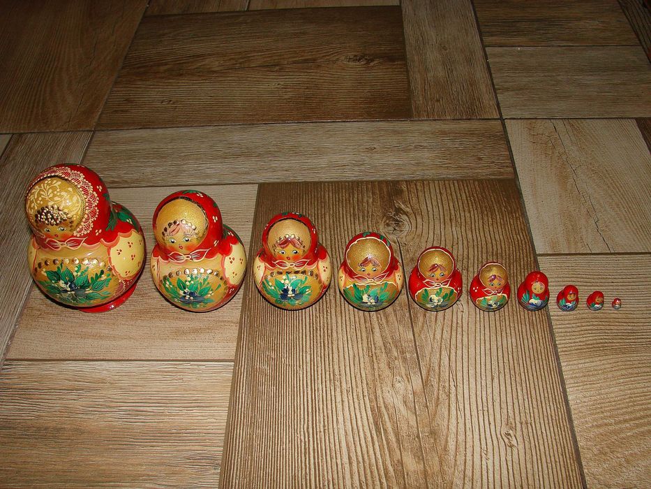 Матрешка 10 местная игрушка