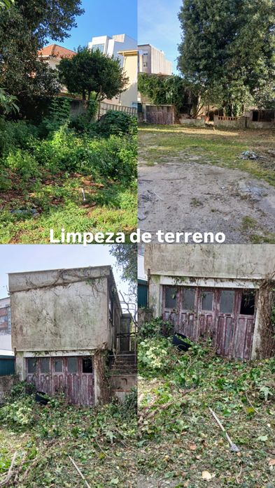 Trabalhamos com limpeza de terrenos e jardinagem