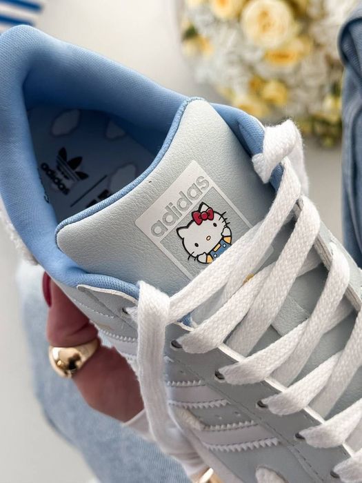 ТОП ПРОДАЖ! Adidas Superstar Hello Kitty 36 37 38 39 40 41 суперстари