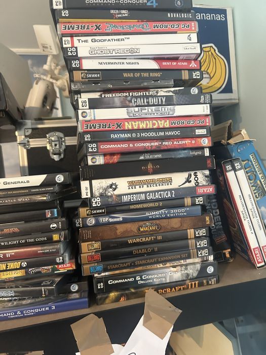 Sprzedam kolekcję gier PC klasyki