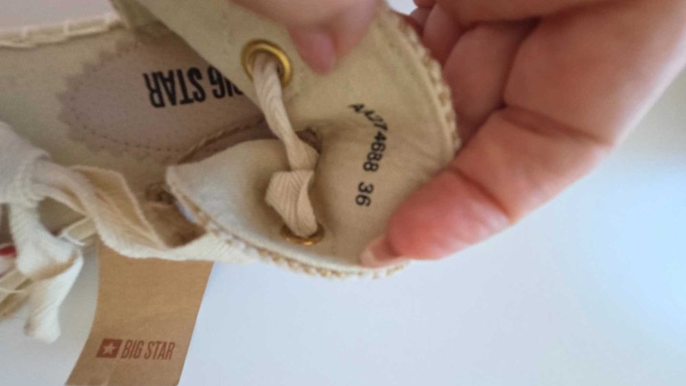 Damskie letnie espadryle big star