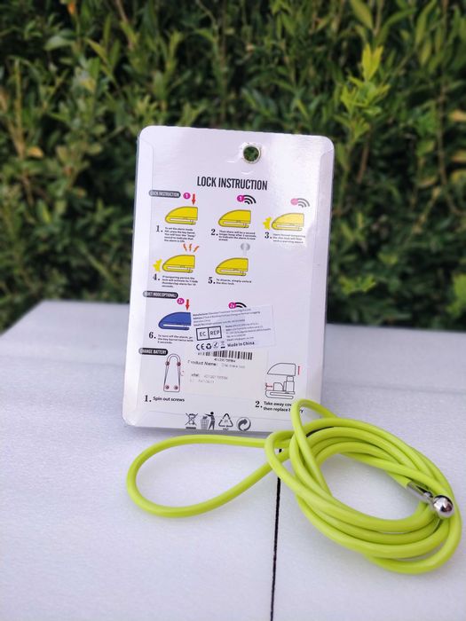 Cadeado Anti-Roubo Bike / E-bike / Mota