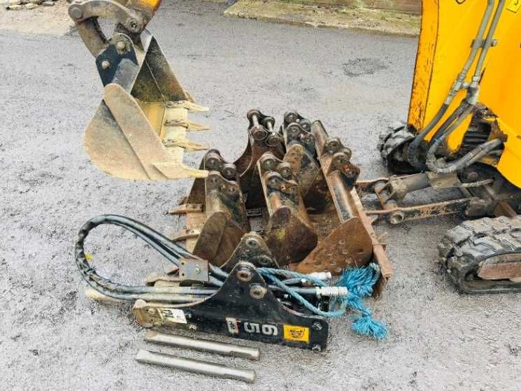 Гусеничний екскаватор JCB МІКРО *1664 ГОДИНИ* + 5 ковшів і гідромолот