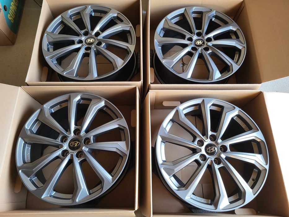 [619] 19 Cali 5x114,3 NOWE Felgi aluminiowe HYUNDAI Tucson Santa Fe