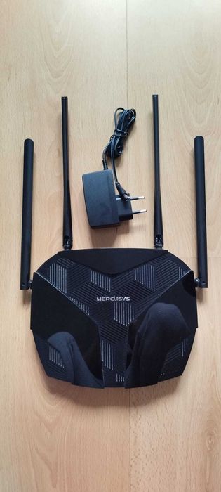Router Mercusys AX3000 Dual-Band Wi-Fi 6, com fatura e garantia.