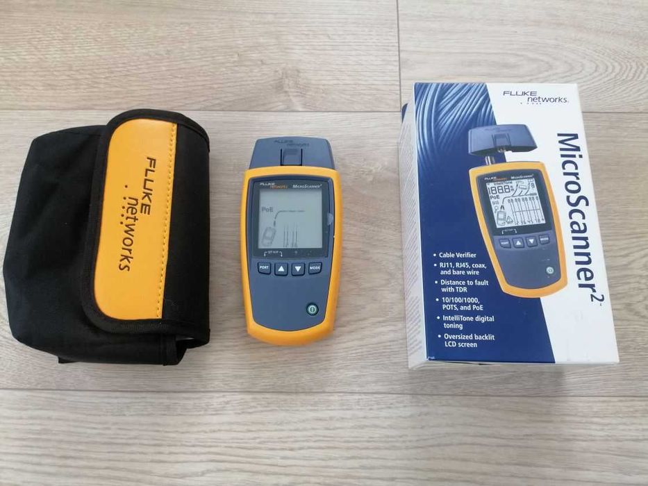 Tester kabli Fluke Networks MicroScanner²