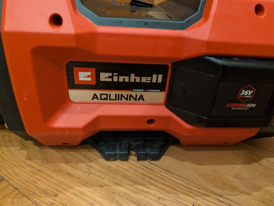 Bomba Aqui na 36/34 einhell como nova GARANTIA