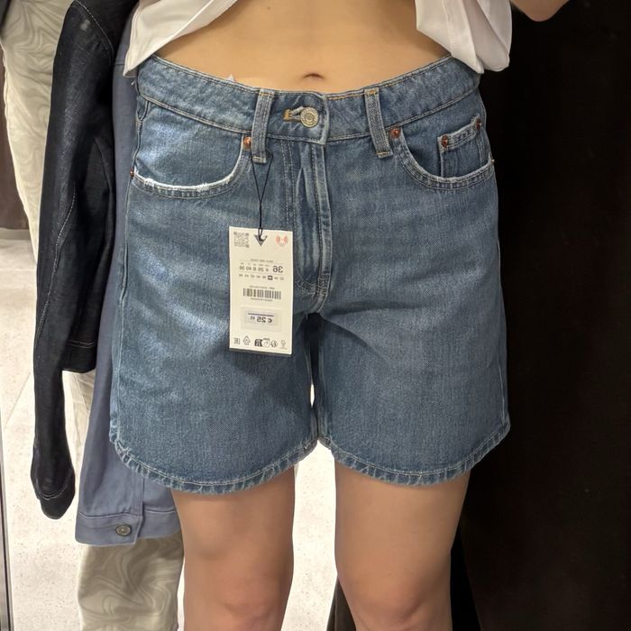 Шорти жіночі джинсові Zara 36 розмір
