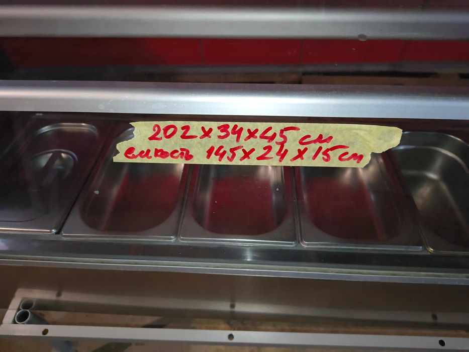 Продам холодильную настольную витрину для пиццы FAGOR MI-202 (б\у)