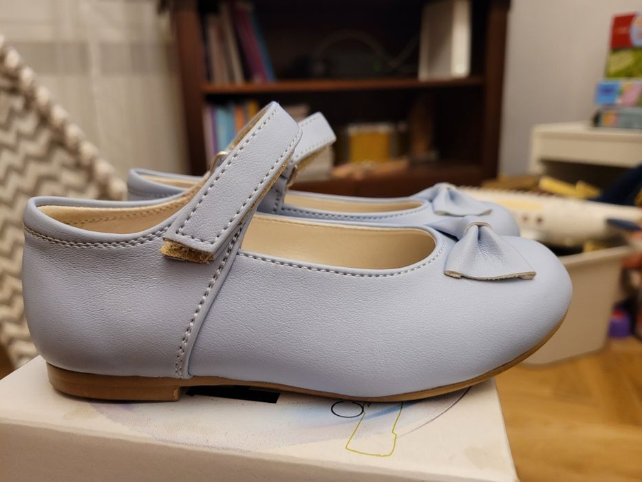 Baleriny skórzane r. 23