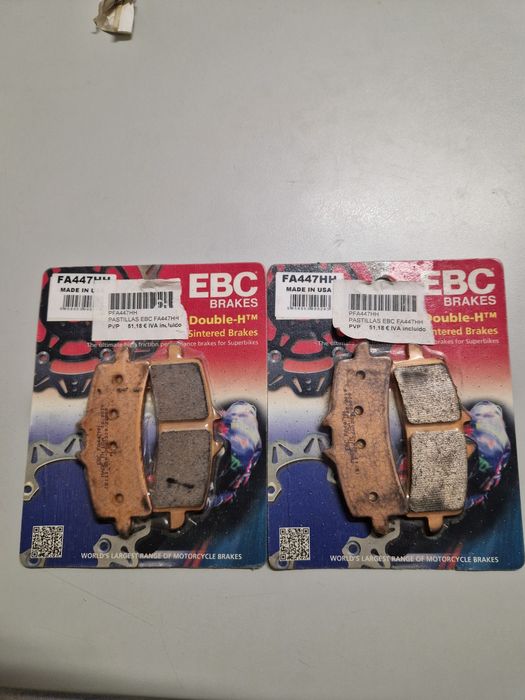Pastilhas de travagem Aprilia v4 1000 RR EBC  FA447HH sinterizadas