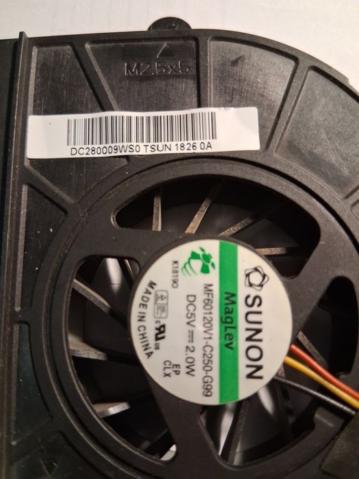 Кулери для ноутбуків ASUS X551 та ASUS X53, A53