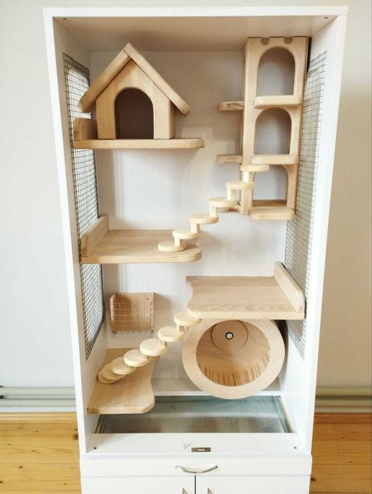 Виготовлення вітрин для шиншил, білок та дегу під замовлення