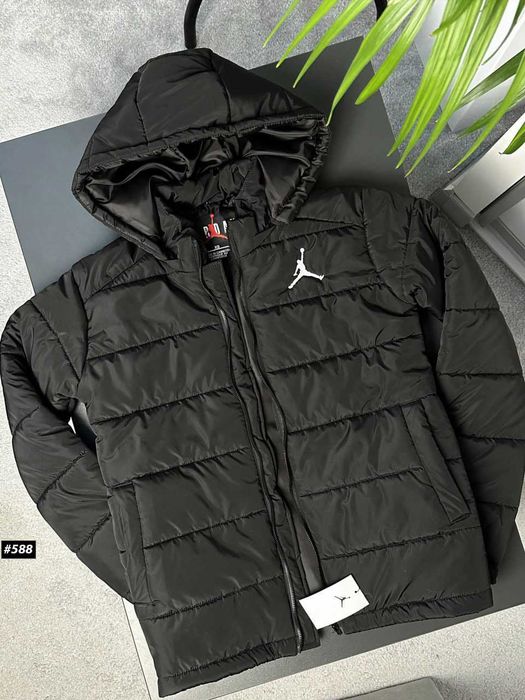 Пуховик Nike Air Jodan Brooklyn Черный - Новая Куртка Джордан Бркулин