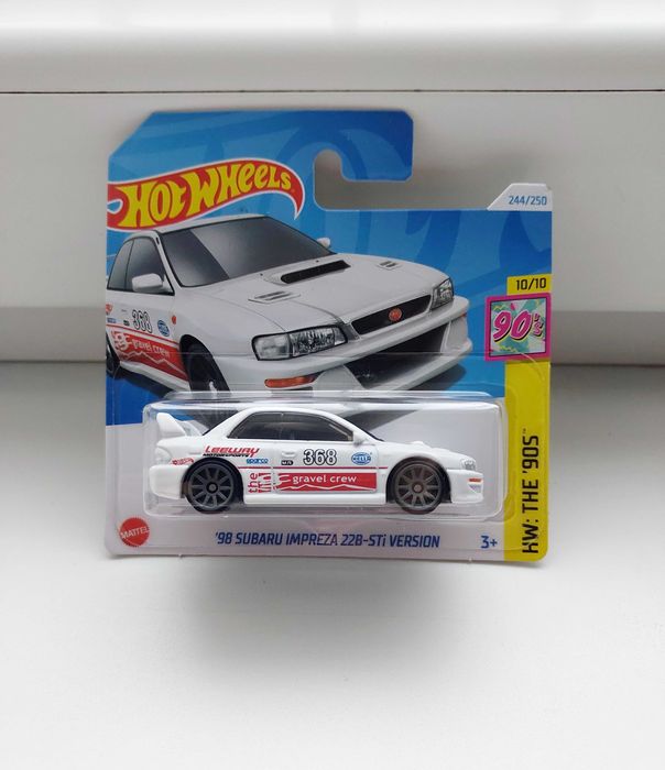 Hot Wheels – '98 Subaru Impreza 22B STi модель HTB12 (комісія на мені)