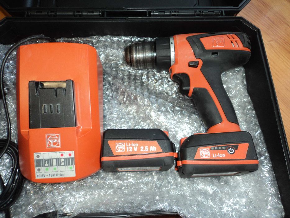 FEIN ABSU12 wiert-wkretarka 12 v 2xbat.12v 2.5 ah li-ony kpl.