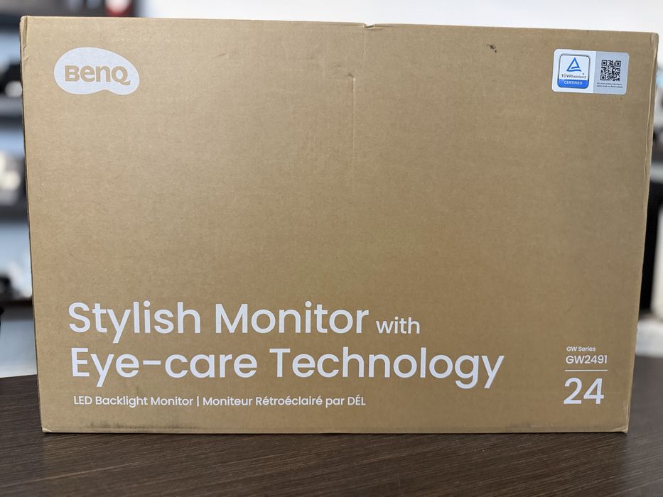 BenQ GW2491E 23.8 1080p FHD 100Hz IPS Eye Care Monitor Poznań Długa 14