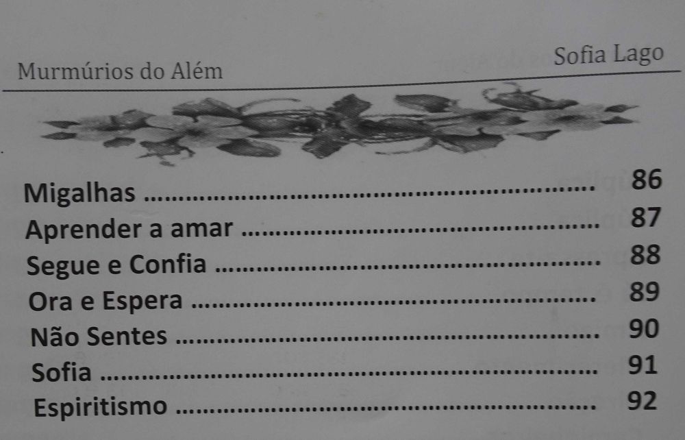 Murmúrios do Além de Sofia Lago (1ª Poetisa Espírita Portuguesa)