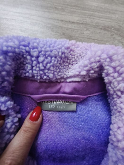 Bluza ciepła na guziki rozm 152
