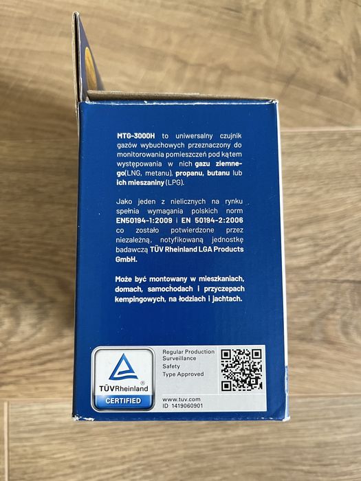 Uniwersalny czujnik gazów wybuchowych GARVAN