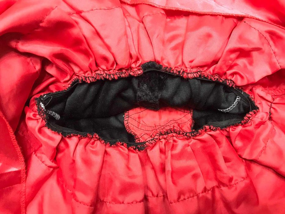 Платье Красная шапочка нарядное праздник карнавал р.30/32 детское