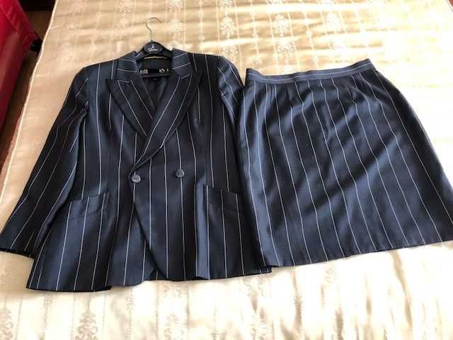 Elegante fato saia casaco da marca de luxo Escada