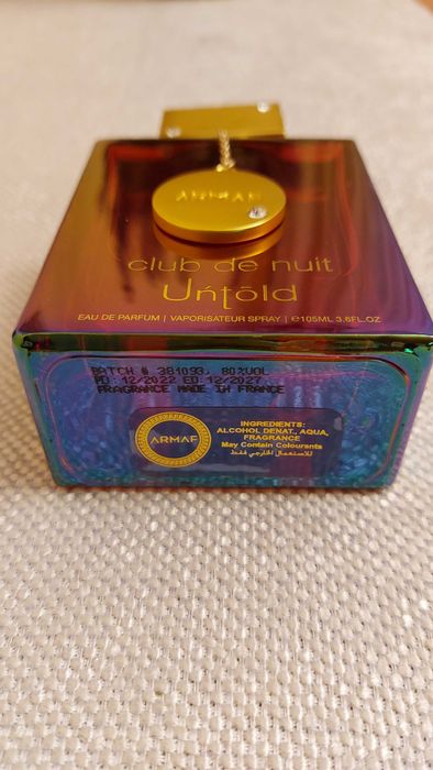 Armaf Club de Nuit Untold, woda perfumowana, 105ml