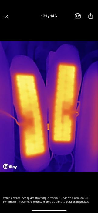 Palmilha Aquecida usb