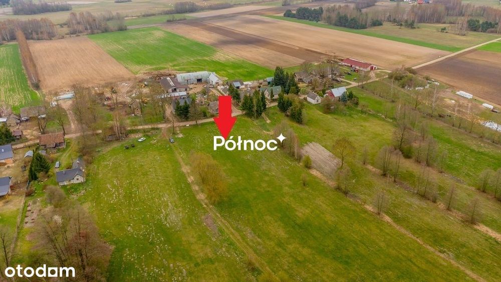 Działka z WZ 1500 m²  spokój wsi, bliskość miasta