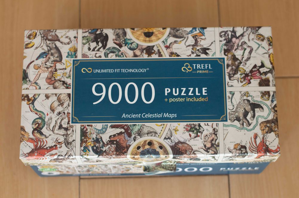 Puzzle 9000 el. Ancient Celestial Maps