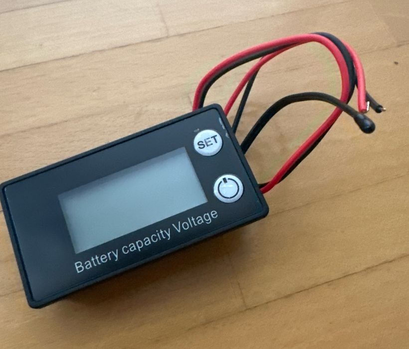 Индикатор заряда аккумулятора, вольтметр, DC 8-100V Li-ion, LiFePO4