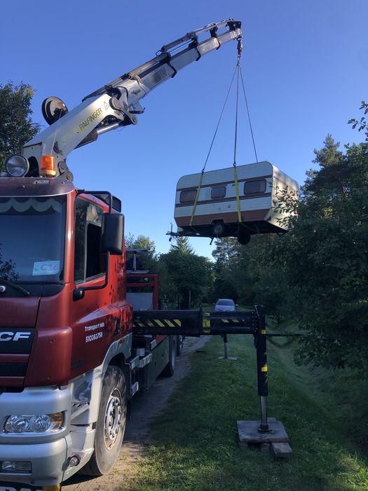 Transport Hds 8 ton. Kontenery 20”.Trawers. Gabaryty kat2. 320x330x800