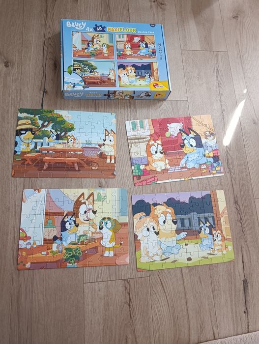 Puzzle Bluey 4 w 1