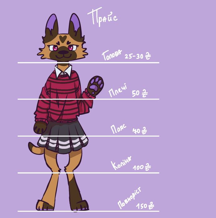 Малюнки арти на замовлення, фурі арти , фурри , фуррі