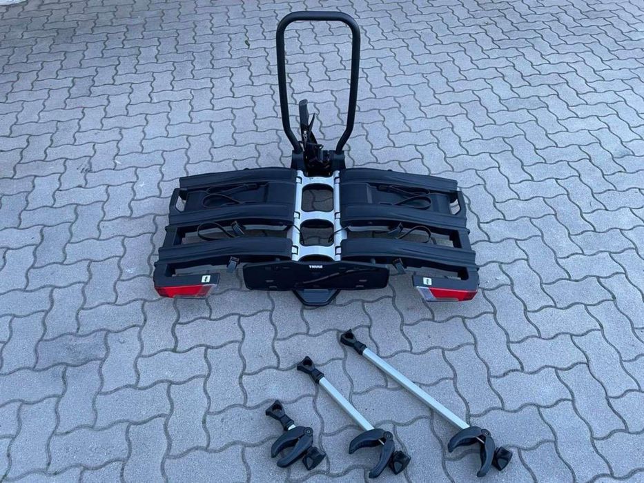 Bagażnik rowerowy EasyFold XT3 934 na 3 rowery. Bardzo Dobry Stan | Mozliwa wysyłka