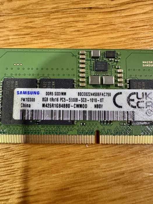 Pamięć RAM DDR5 8 Gb Samsung 5600
