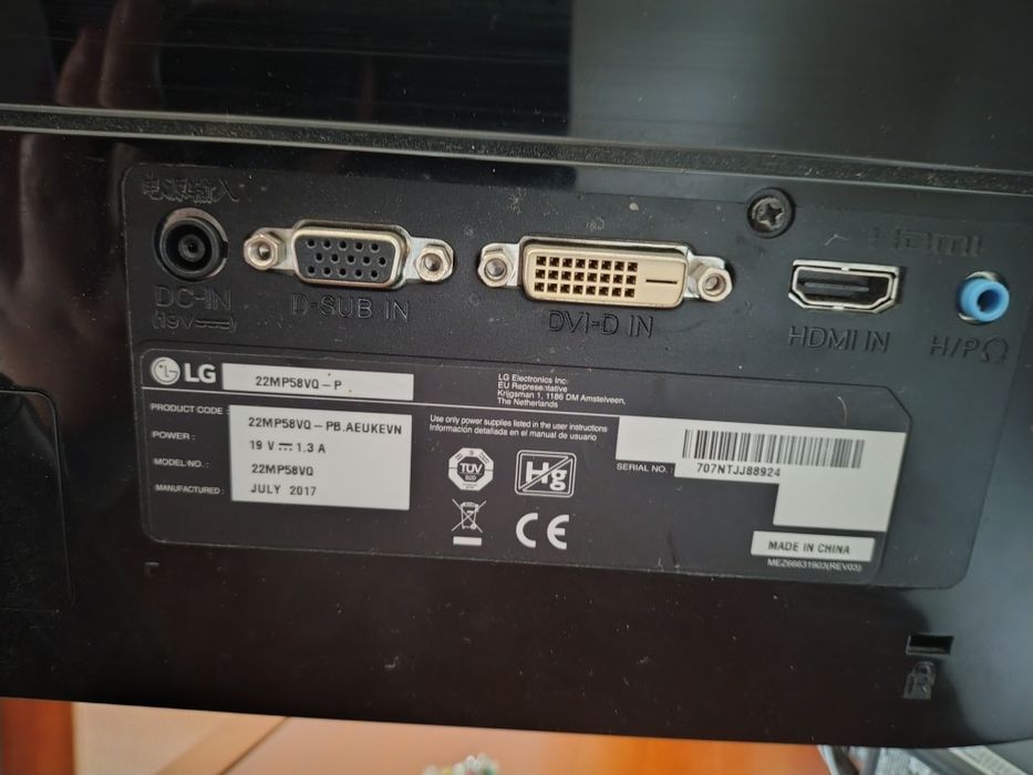 Monitor da marca Lg
