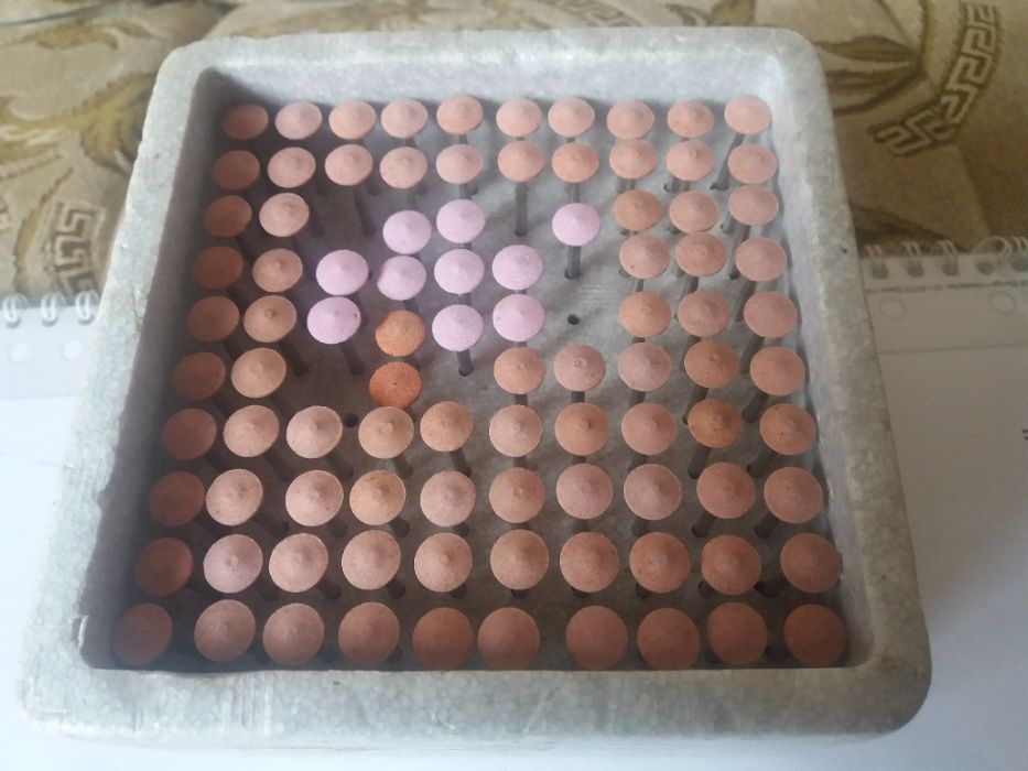 Камінці бори поліри для обробки металу  ювелірка komet