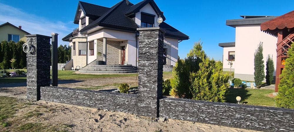 Ala Klinkier,  Imitacja Klinkieru,  ogrodzenie,  ogrodzenia