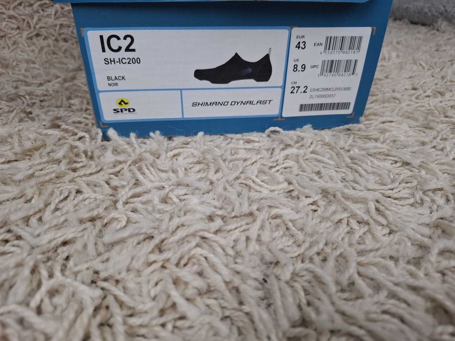 Buty rowerowe SHIMANO SH-IC200 Czarny roz. 40
