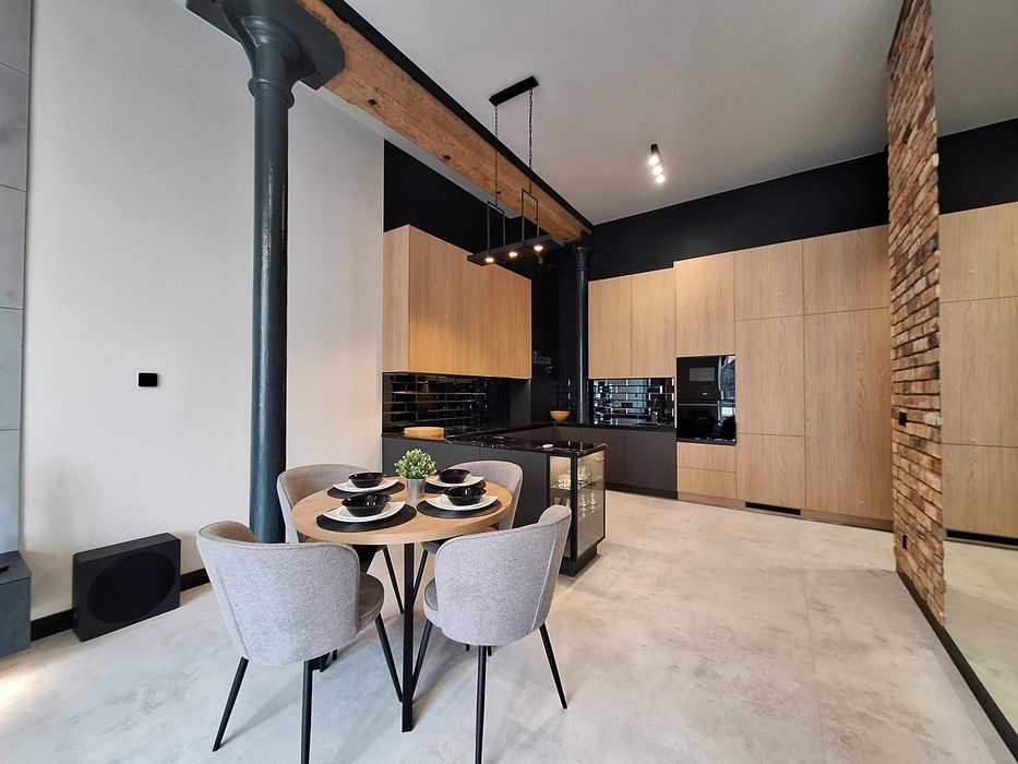 Na wynajem nowy 2pok. apartament w loftotowym stylu - Drewnowska 77 - Widok 2