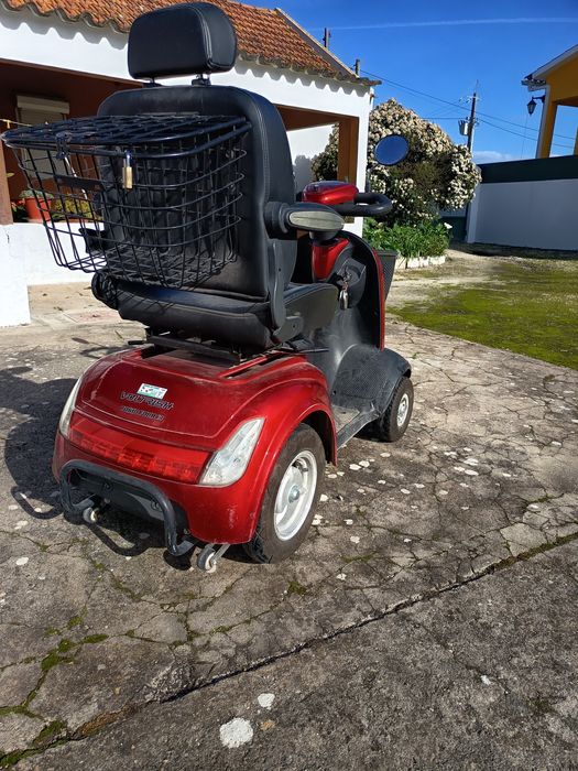 Scooter elétrica para idosos,motivo deixou de ser usada.