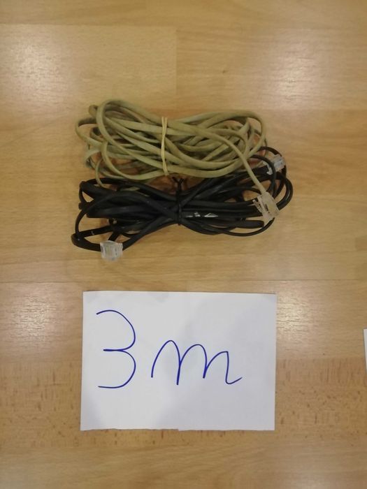 Cabos de telefone de 1,80m a 30m426381616392458243