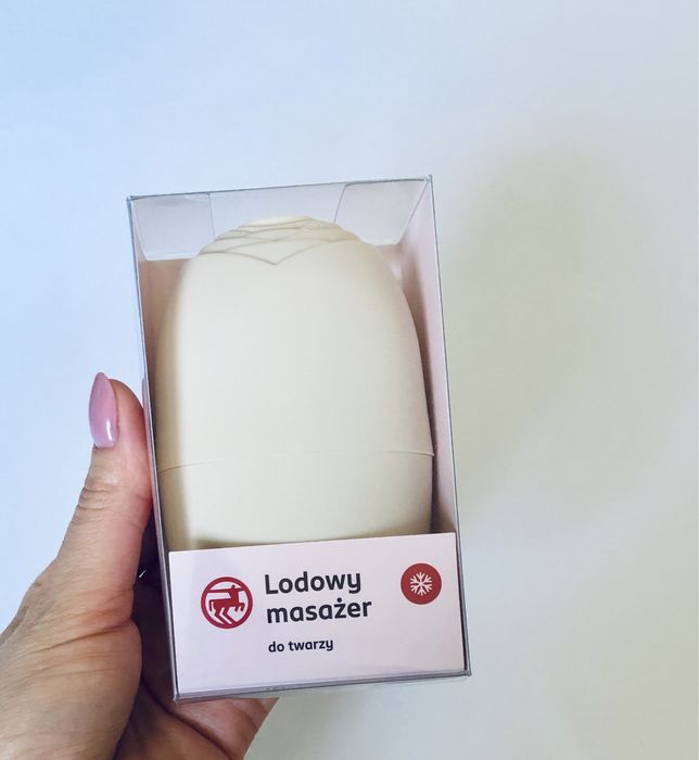 Rossmann Lodowy masażer do twarzy NOWY