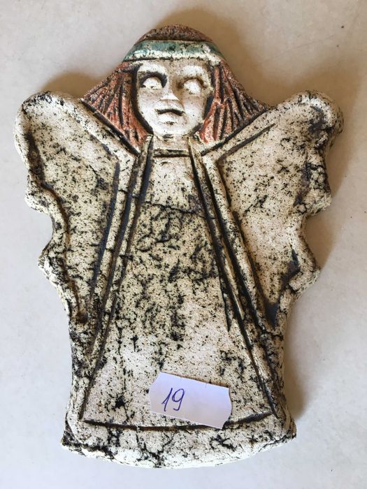 ceramika artystyczna rękodzieło figurki aniołek