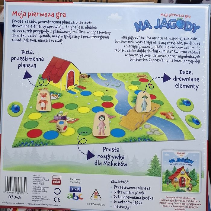 Moja pierwsza gra- Na Jagody, Trefl