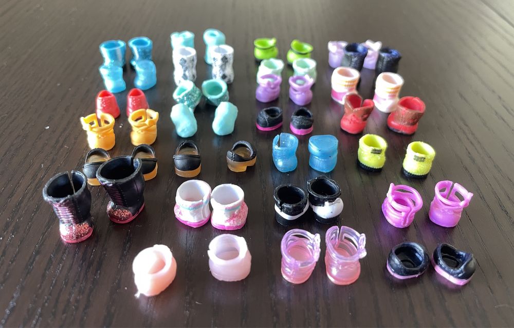 27 pares de sapatos LOL (conjunto 20)