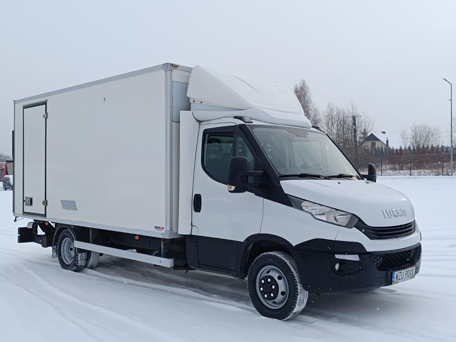 Iveco Daily 50c15 60c16 65c17 70c17 72c18 | 3.5t DMC  Kontener 8EP, Winda 1000kg, Szeroki Wybór Iveco Daily