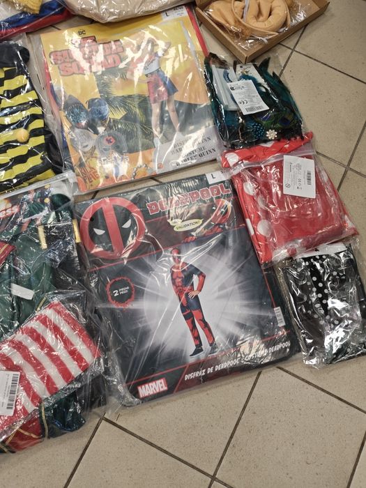 Box nowych strojów karnawałowych mix pakiet karnawałowy